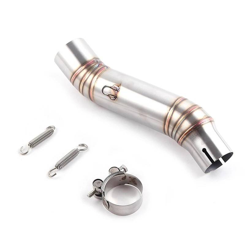 Für CBR500R Für CBR 300 Für CBR300 2012-2015 Schalldämpfer Motorrad Auspuff Kontakt Mittelrohrverbinder Motorrad Auspuff Mittelrohr Pipe Exhaust(CBR300) von DWTNMEX