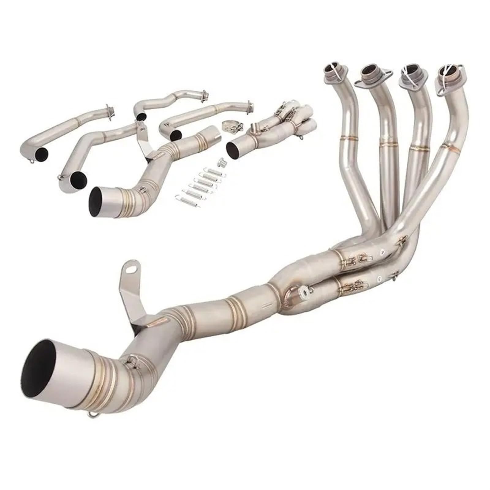 Für Kawasaki Für Z900 Für A2 Für 35KW Für 70KW 2018-2024 Motorrad Auspuff Header Rohr Verbinden 51MM Motorrad Auspuff Mittelrohr Pipe Exhaust von DWTNMEX