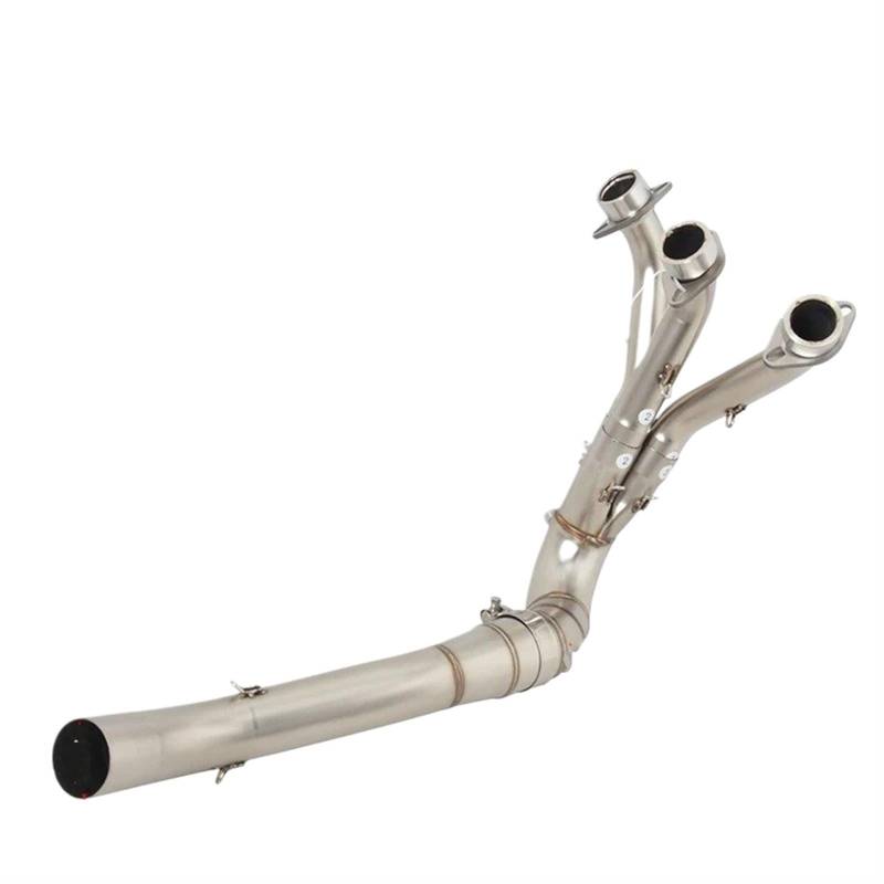 Für MT09 Für Tracer 900 Für GTXSR900 2020-2023 Motorradauspuff Flucht Ändern Vorne Mitte Link Rohr 51mm Motorrad Auspuff Mittelrohr Pipe Exhaust(1) von DWTNMEX