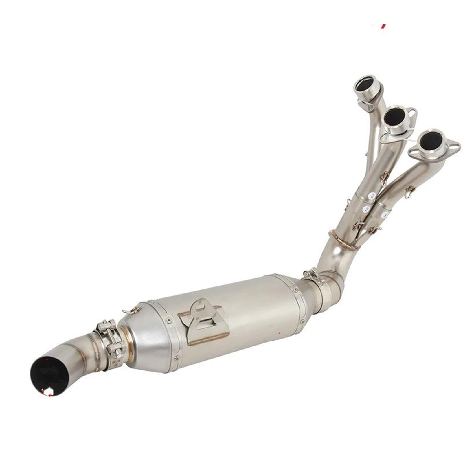 Für MT09 Für Tracer 900 Für GTXSR900 2020-2023 Motorradauspuff Flucht Ändern Vorne Mitte Link Rohr 51mm Motorrad Auspuff Mittelrohr Pipe Exhaust(2) von DWTNMEX