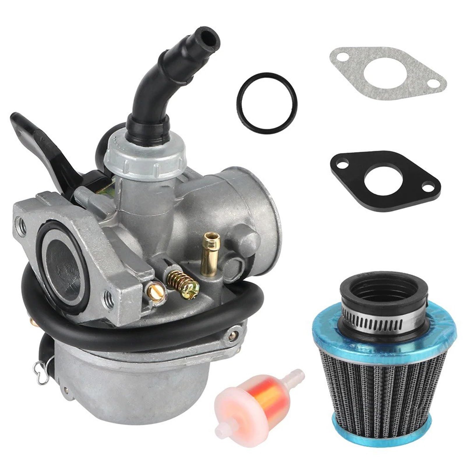 Für PZ19 19mm Carb Mit 35mm 49cc-125cc Luftfilter Kraftstoff Filter Für TaoTao 4Stroke ATV Dirt Pit Bike Kraftstoff System Vergaser Ersatz vergaser von DWTNMEX