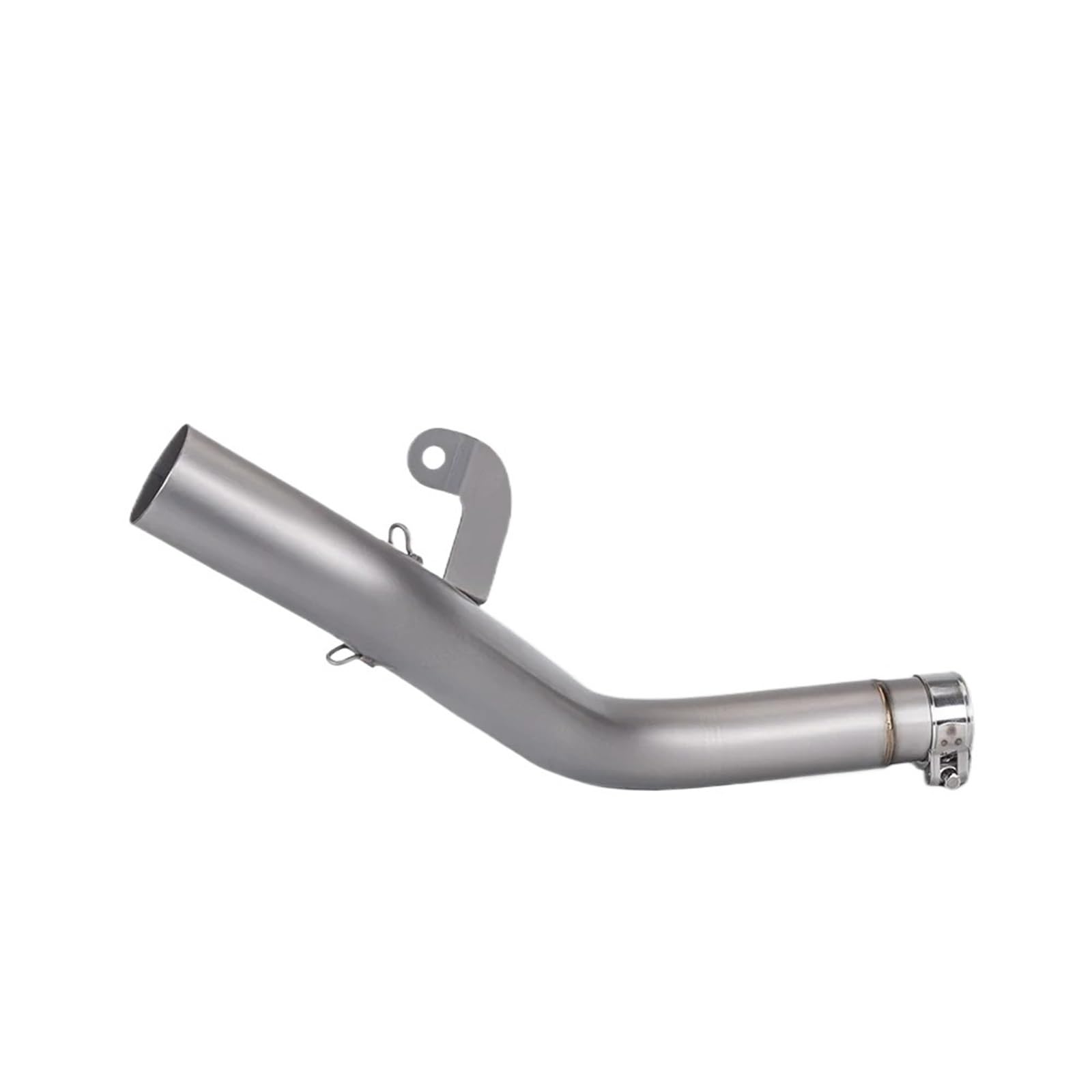 Für Street Für Triple 765 765RS 2017-2024 Motorrad-Auspuffrohrbaugruppe Titanlegierung Mittelschwanz-End-Auspuffverbindungsrohr Motorrad Auspuff Mittelrohr Pipe Exhaust(Type-E) von DWTNMEX