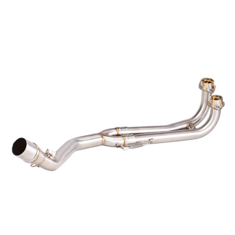 Für T-MAX 350 500 530 Für T-MAX 500 530 2010-2016 Alconstar Motorradauspuff Komplettsystem Mittelrohr Verbindungsrohr Motorrad Auspuff Mittelrohr Pipe Exhaust(Type-B) von DWTNMEX