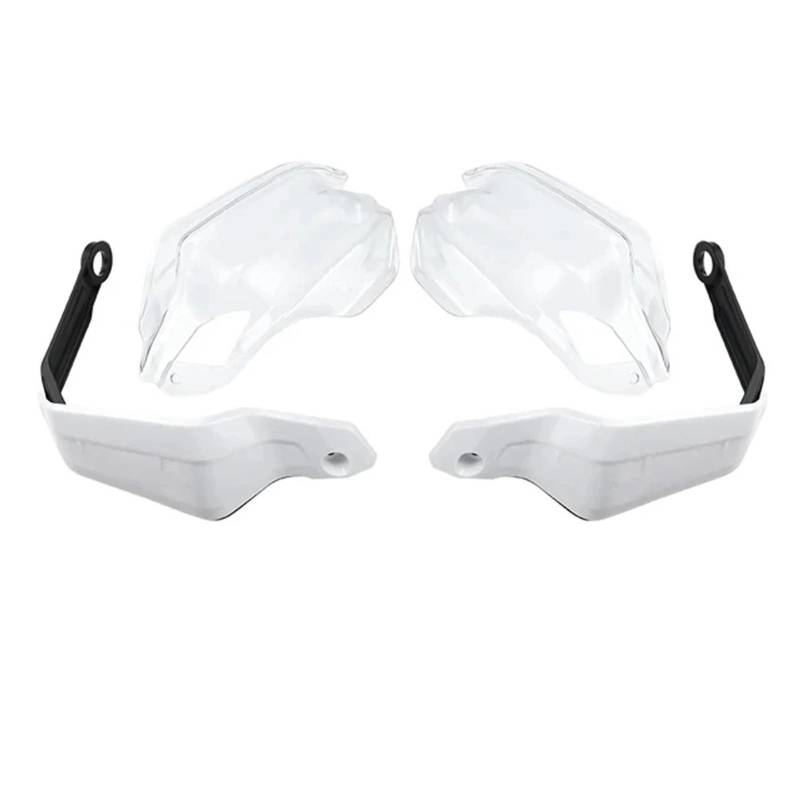 Für XL 750 Für TRANSALP XL750 Für Schutz XL750 Für TRANSALP Handprotektoren Extensions Knuckle Zubehör Motorrad Handprotektoren Extensions Motorrad-Handschutz Griffschutz Schild Motorrad(Set A - White von DWTNMEX