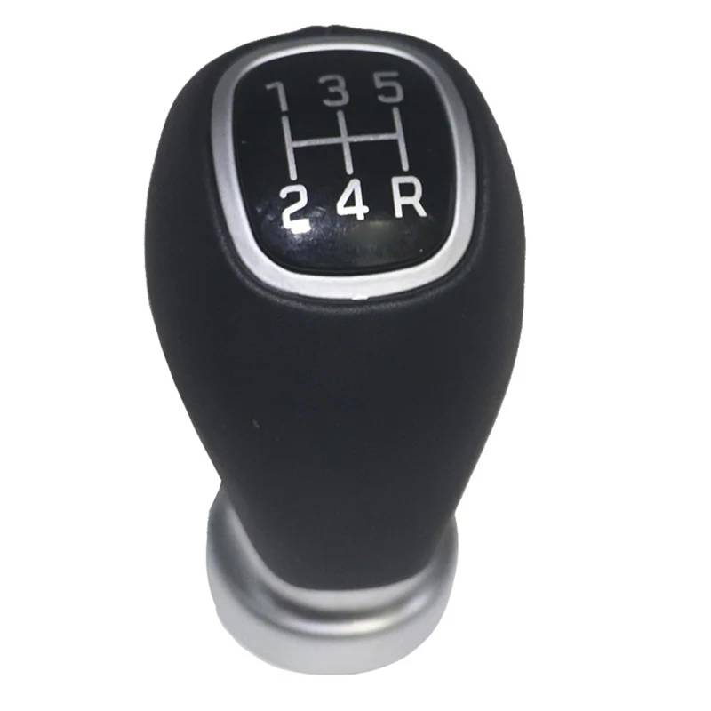 Gear Shift Knob Für Hyundai Für I20 Manueller Schalthebel Handball 5 Gang Auto Schaltknauf Kopfgetriebeabdeckung Schalthebelstock Schalthebelknopf von DWTNMEX