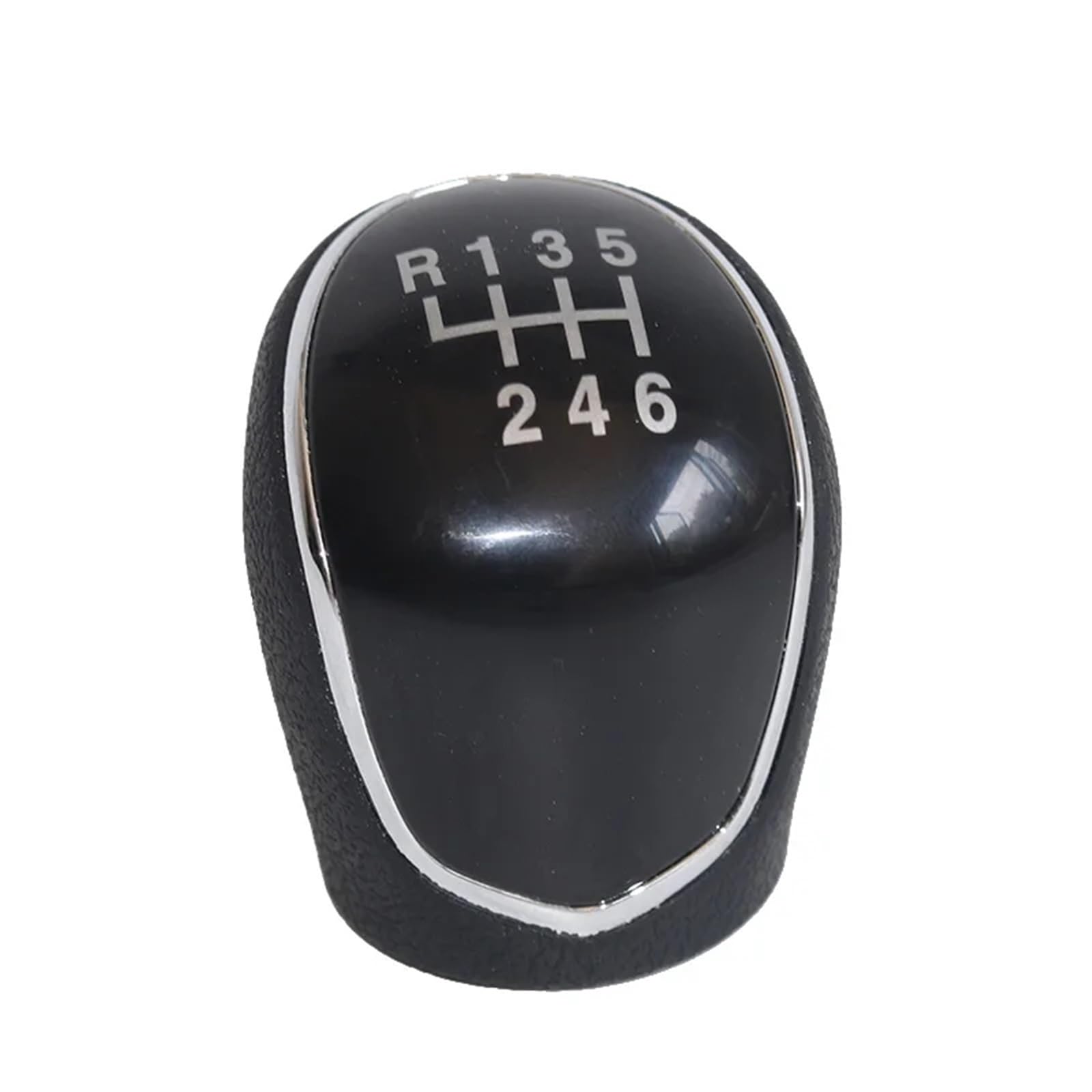 Gear Shift Knob Für Mitsubishi Für Outlander II 2006-2012 6-Gang-Schaltgetriebe Schaltknauf Kopf Getriebeabdeckung Schalthebel Stick Schalthebelknopf von DWTNMEX