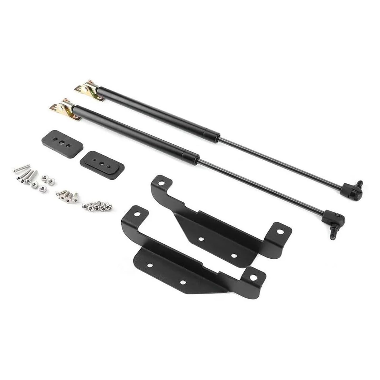 Haubendämpfer Für Jeep Für Wrangler JL 2018-2024 & Für Gladiator JT 2020-2024 Front Hood Lift Strut Suspension Unterstützung Kit Kompatibel Vorne Unterstützen Gasdruckfeder von DWTNMEX