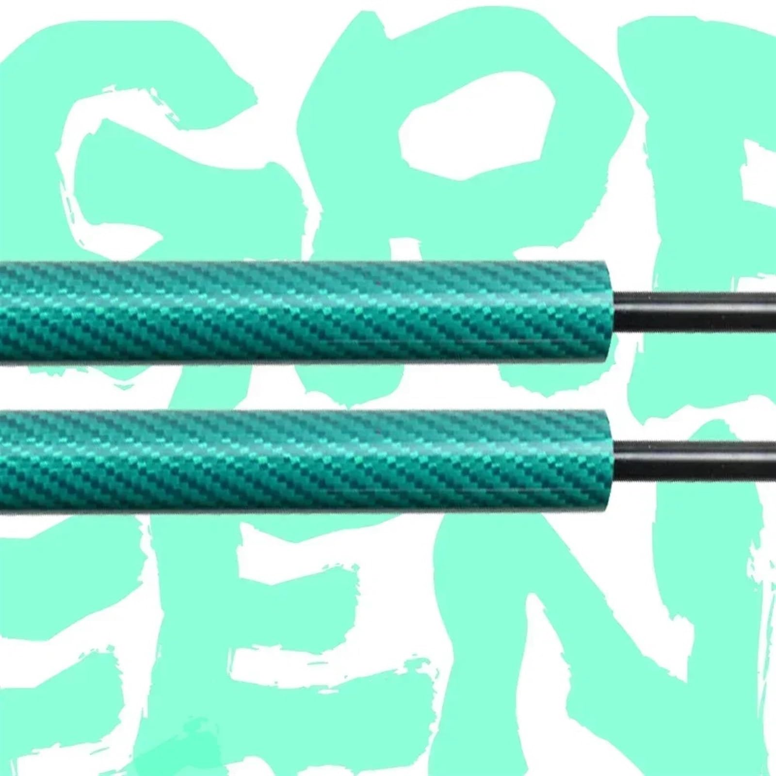 Haubendämpfer Für Suzuki Für Vitara Für Escudo ET TA 1988-1998 Gas Strut Lift Unterstützung Vorderen Haube Ändern Gas Quellen Schock Haube Dämpfer Vorne Unterstützen Gasdruckfeder(Green Carbon Fiber) von DWTNMEX