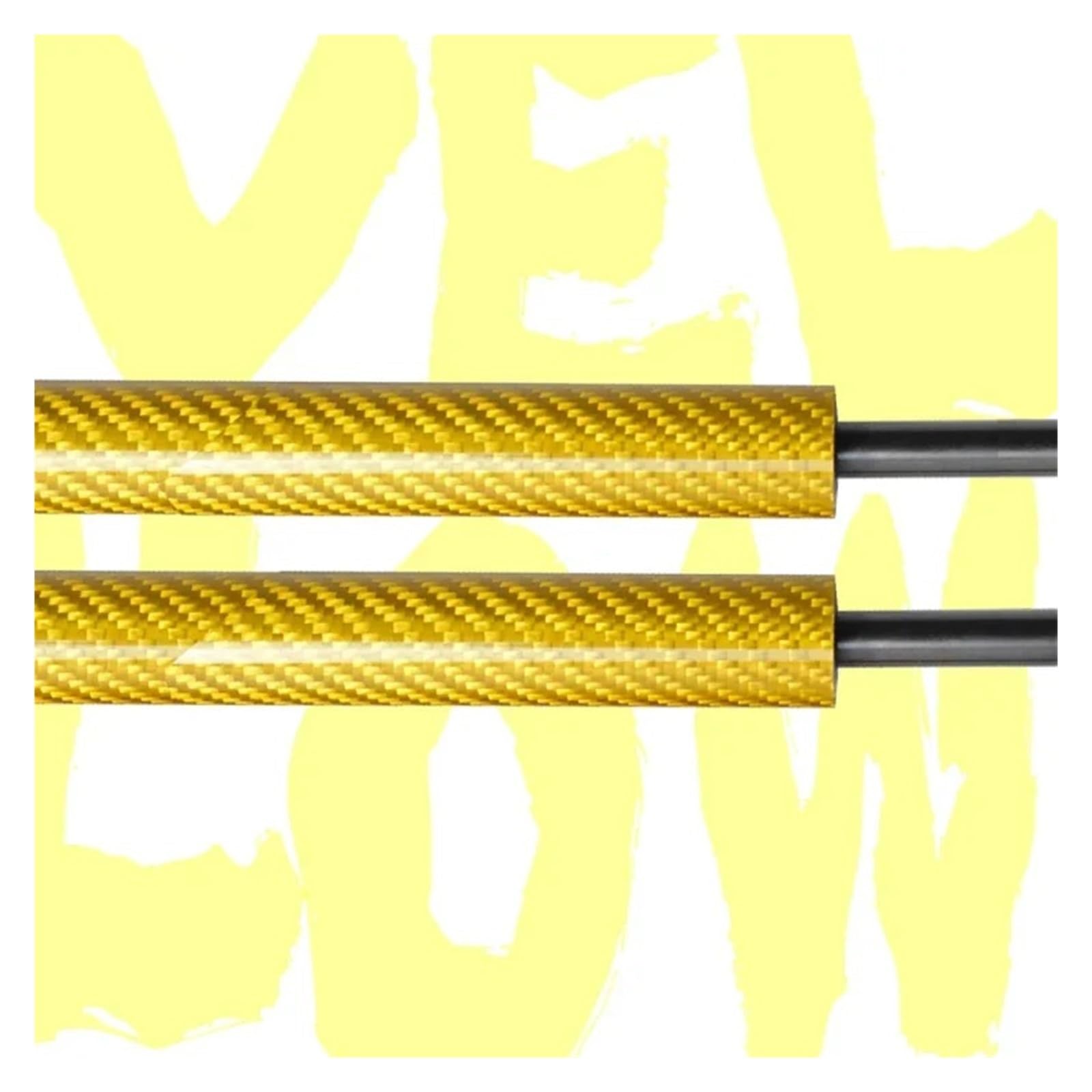 Heckklappe Strut Für Accord 4th CB9 5-türiger Kombi 1991–1992 Heckklappenaufzug Unterstützt Kofferraum Kofferraum Gasdruckfedern Federn Dämpfer Heckklappenstreben(Yellow Carbon Fiber) von DWTNMEX