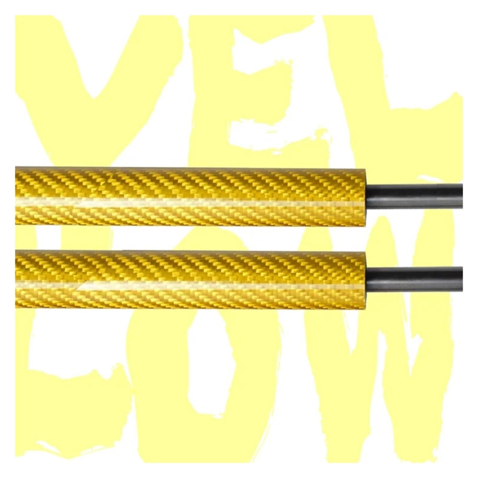 Heckklappe Strut Für Citroen C8 Minivan 2002–2014 Heckklappendämpfer Kofferraum Kofferraum Gasdruckfedern Hebeunterstützung Heckklappenstreben(Yellow Carbon Fiber) von DWTNMEX