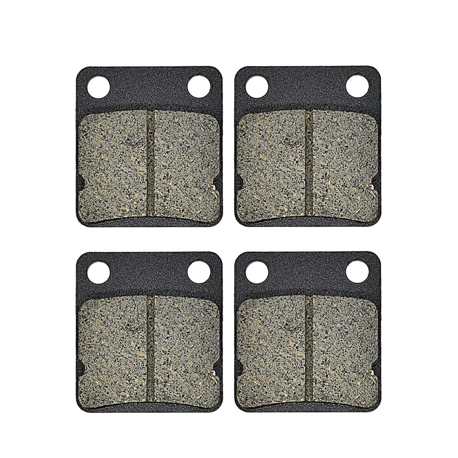 Motorrad-Bremsbeläge Für ATV Bruin Big Bear Für YFM 350 400 450 Auto 4x4 Wolverine Kodiak Grizzly Motorrad Zubehör Bremse Vorne Pads Vorne/Hinten Motorrad-Bremsbeläge(2 Pairs Front) von DWTNMEX