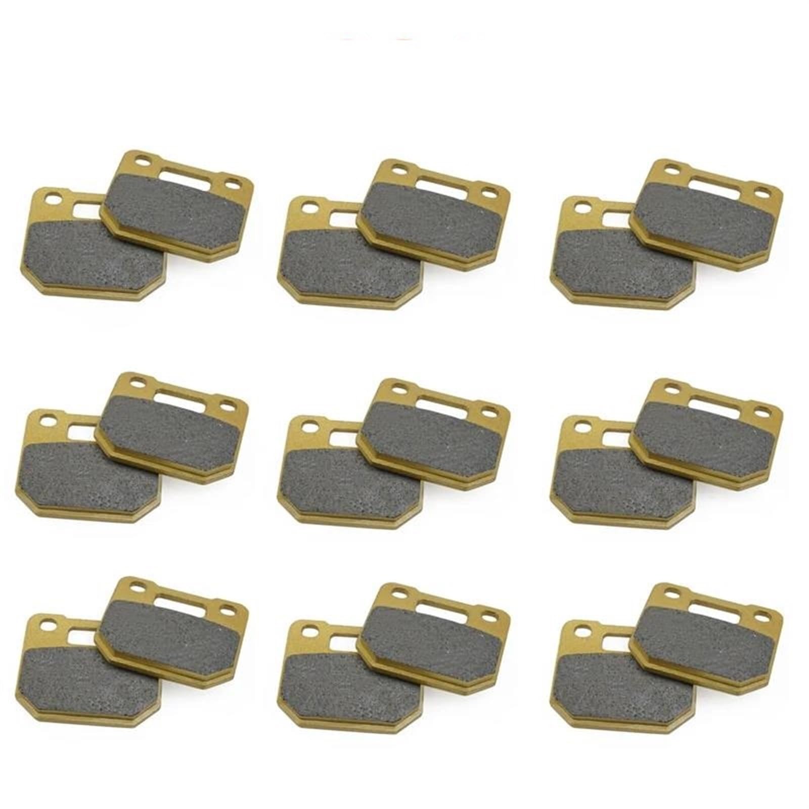 Motorrad-Bremsbeläge Für RPM Für Adelin Für Frando 82mm Bremssattel Pad Motorrad Scheiben Bremsbeläge Vorne/Hinten Motorrad-Bremsbeläge(9 Pair) von DWTNMEX