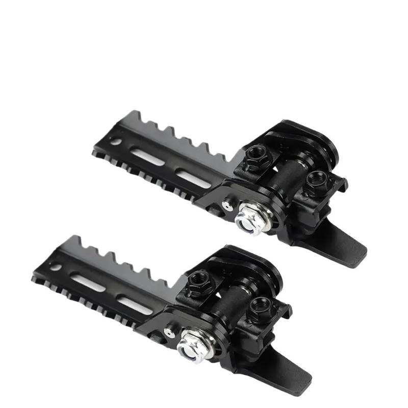 Motorrad Fußrasten Für R1200GS LC Für R1250GS LC Vorne Fußstütze Autobahn Fußrasten Crash Bars Fußrasten Motorrad Bar Pedal Fussrasten Motorrad(Black) von DWTNMEX