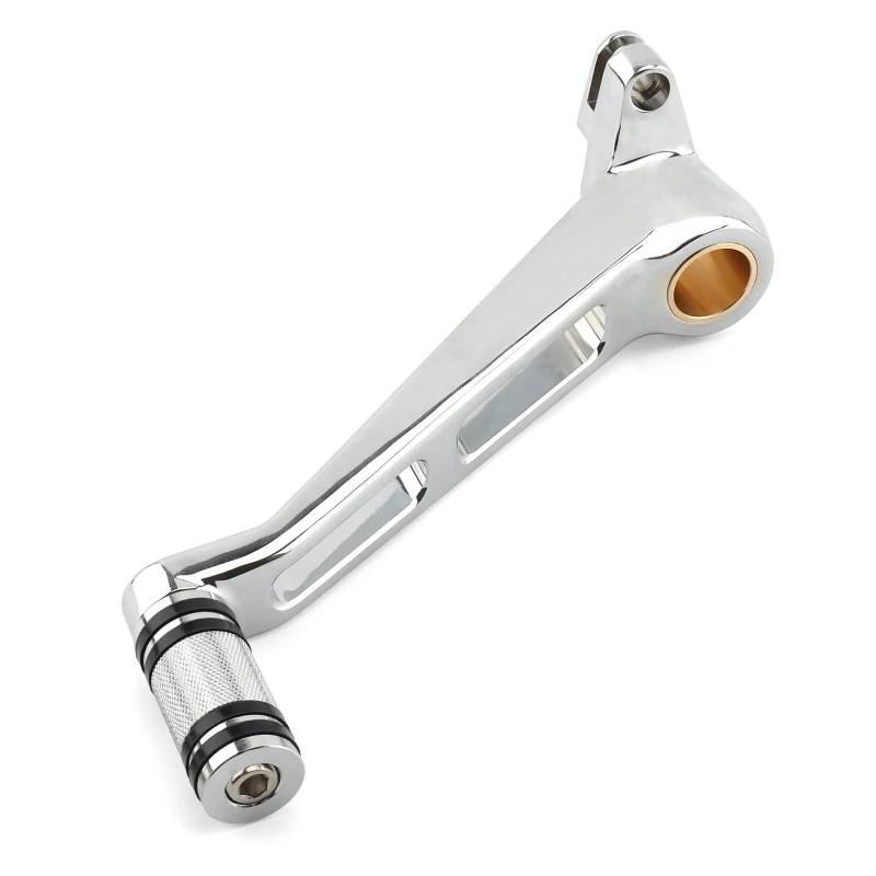 Motorrad Fußrasten Für V-Rod Für Muscle 2006 2007 2008 2009 2010 2011 2012 2013 2014 2015 2016 2017 Motorrad Bremshebel Peg Pedal Fussrasten Motorrad(Chrome D) von DWTNMEX