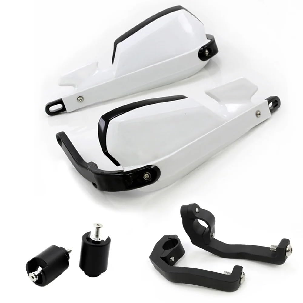 Motorrad Griffschutz Schild Für CB500 Für CB500X Für CB500F 2013-2018 Handschutz Motorrad Handprotektoren Lenker Wachen Lenker Griffschutz Schild(White) von DWTNMEX