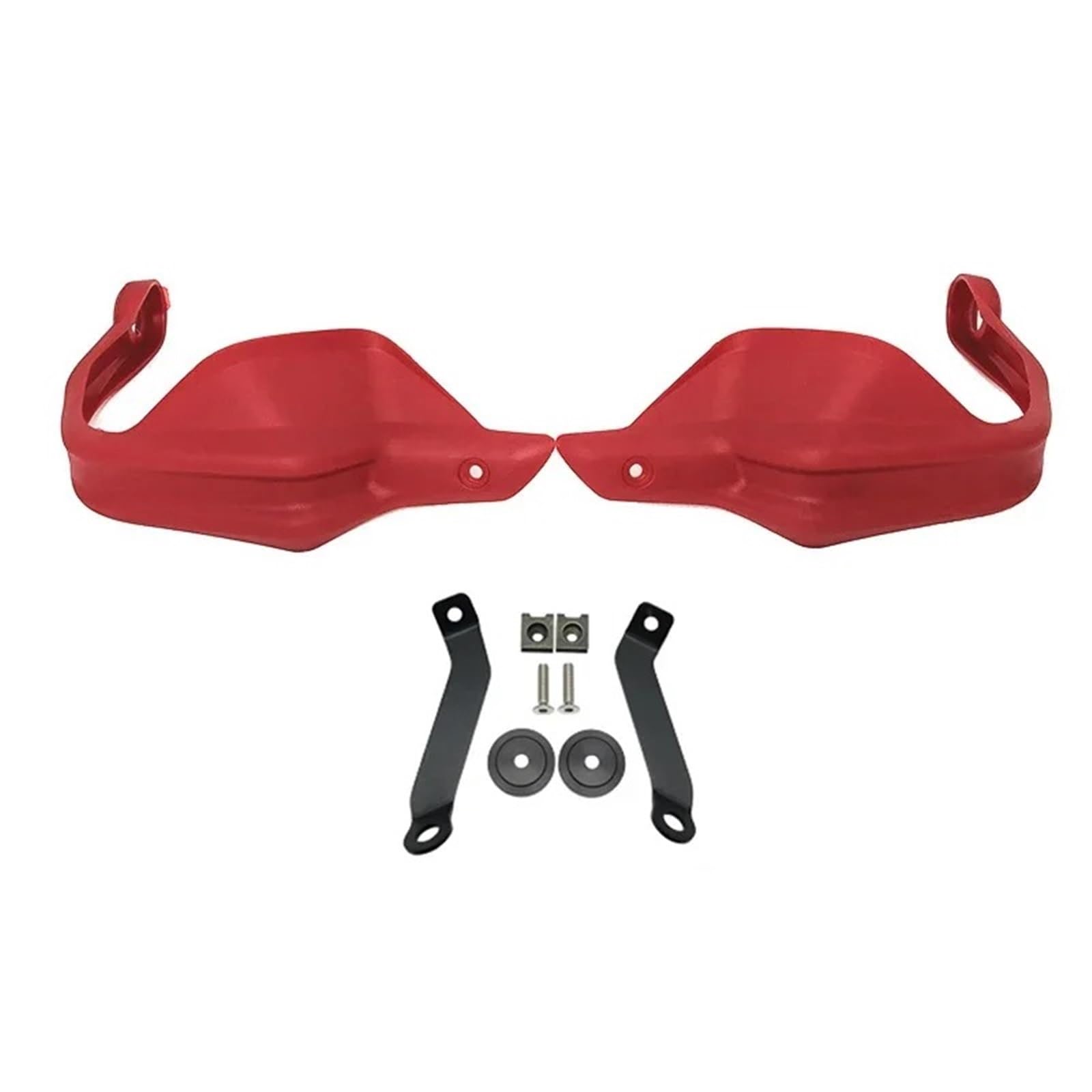 Motorrad Griffschutz Schild Für NC750 X 2014-2023 Für NC750 X Für DCT 2013-2023 Carbon Look Handschutz Handschutz Windschutz Handschutz Lenker Griffschutz Schild(Red) von DWTNMEX