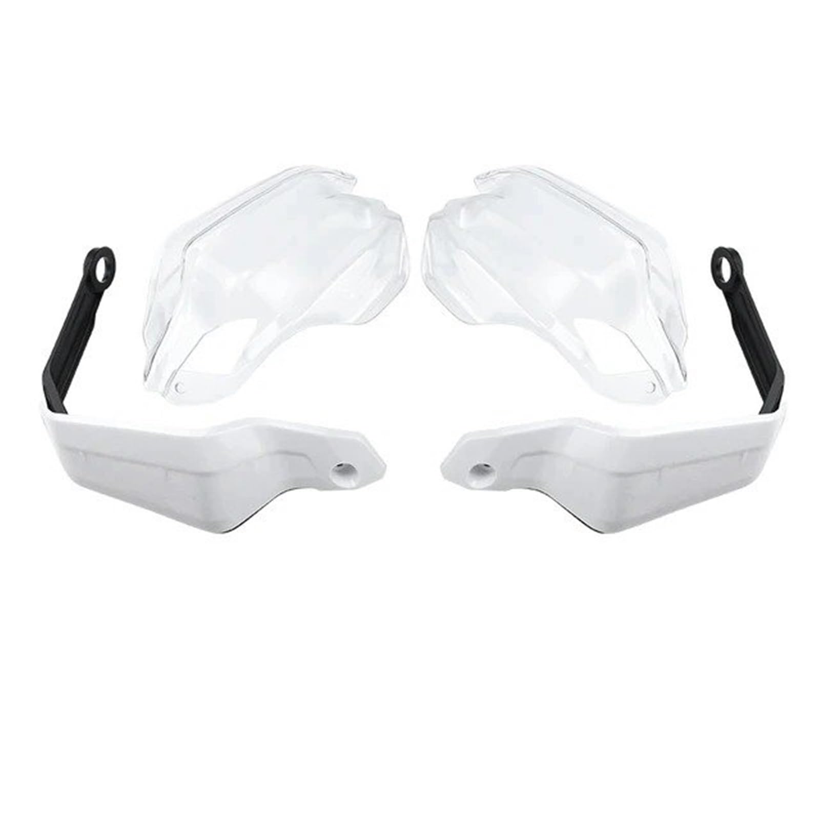 Motorrad Griffschutz Schild Für XL750 Für Transalp 2023 Motorrad Zubehör Hand Guards Verlängerung HandGuard Kit Lenker Wind Schild Lenker Griffschutz Schild(Set A - White TP) von DWTNMEX