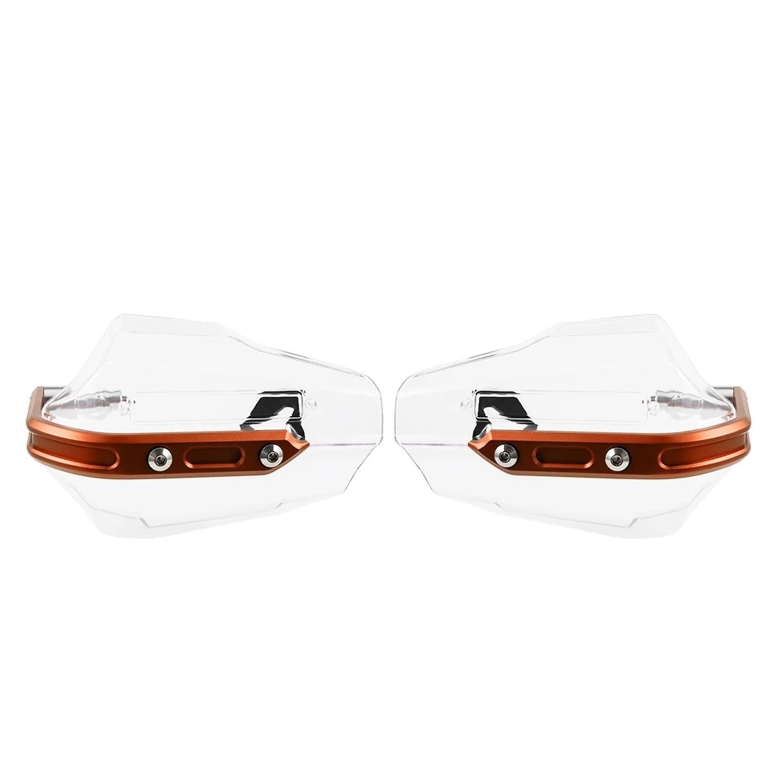 Motorrad-Handschutz Für Kawasaki Z750 Z750S 2004 2005 2006 2007 2008 2009 2010 CNC Aluminium Legierung Motorrad Handschutz Schutz Teile Griffschutz Schild Motorrad(Clear Orange) von DWTNMEX