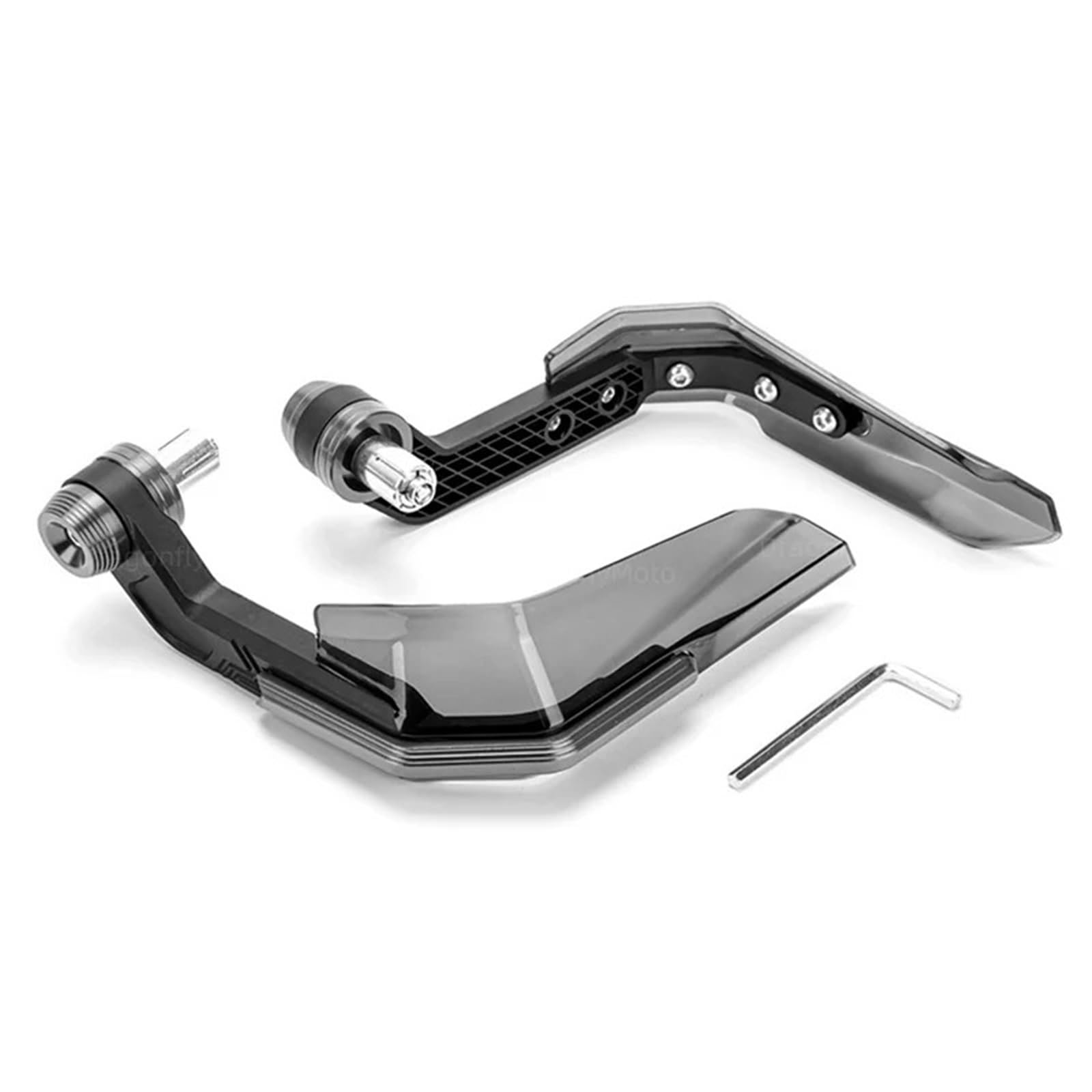 Motorrad-Handschutz Für NC750 Für NC750 Für S/X Für NC750X NC700S Für NC700X Für NC700D Motorrad Handschutz Schutz Windschutzscheibe Handschutz Motocross Roller Griffschutz Schild Motorrad(Titanium) von DWTNMEX