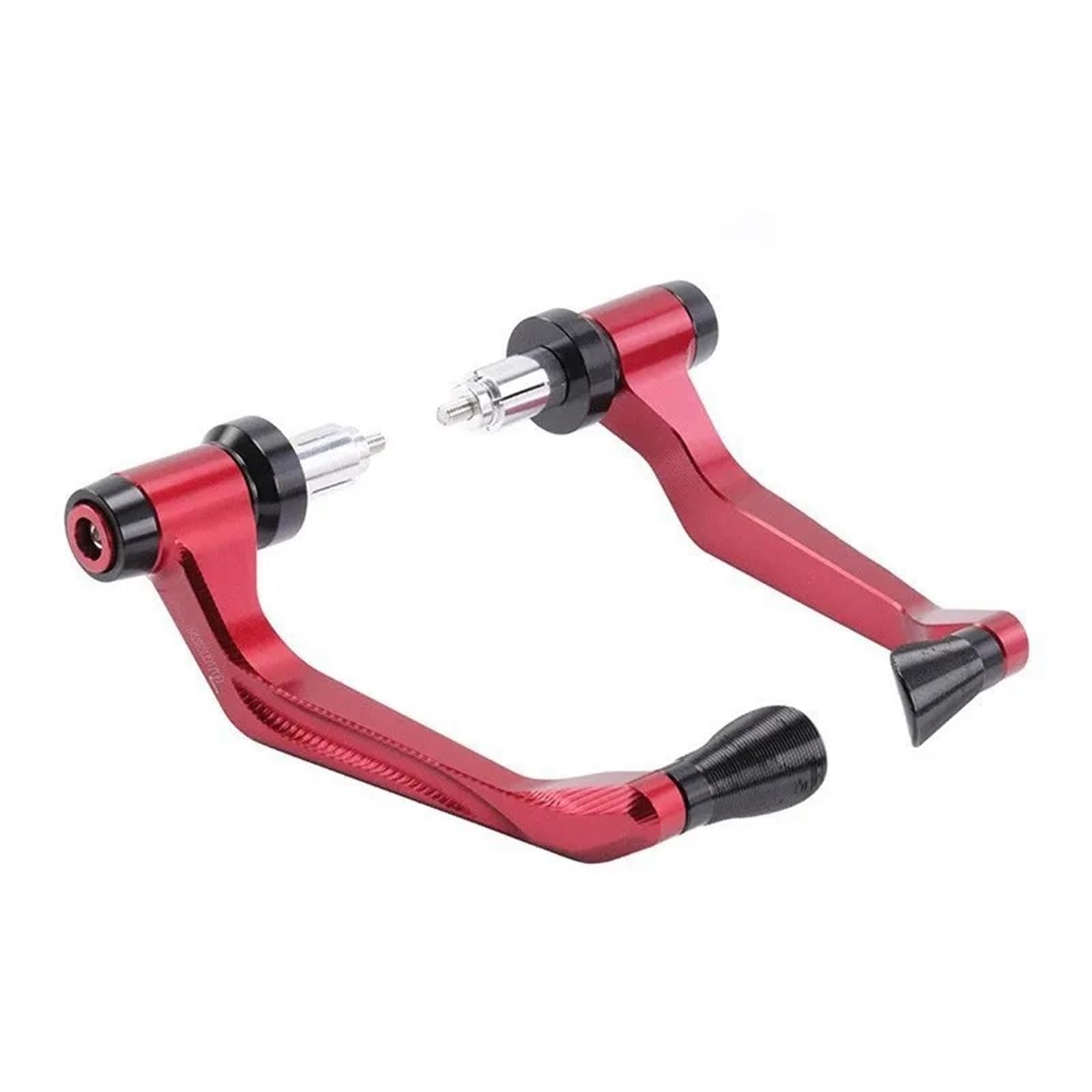 Motorrad-Handschutz Für Spring Für Breeze 450SR Motorrad CNC Aluminiumlegierung Lenker Bremskupplungshebel Handschutz Schutz Modifikation Handschutz Griffschutz Schild Motorrad(Red) von DWTNMEX