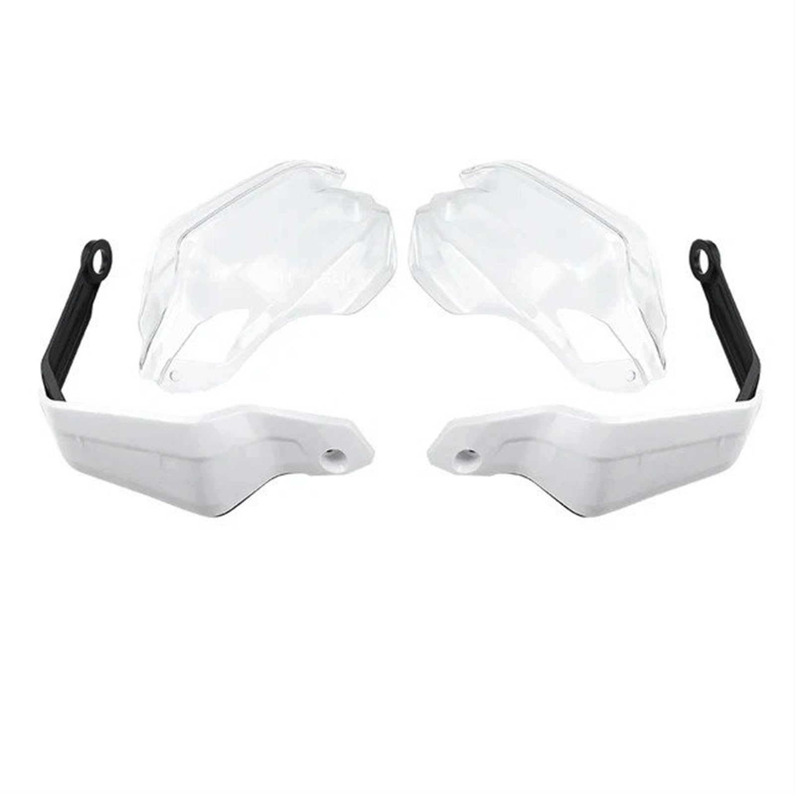 Motorrad-Handschutz Für Transalp XL 750 XL750 2023-2024 Motorrad Handprotektor Extensions Zubehör Handschutz Deflektoren Windschutzscheibe Stück Griffschutz Schild Motorrad(Set A - White TP) von DWTNMEX