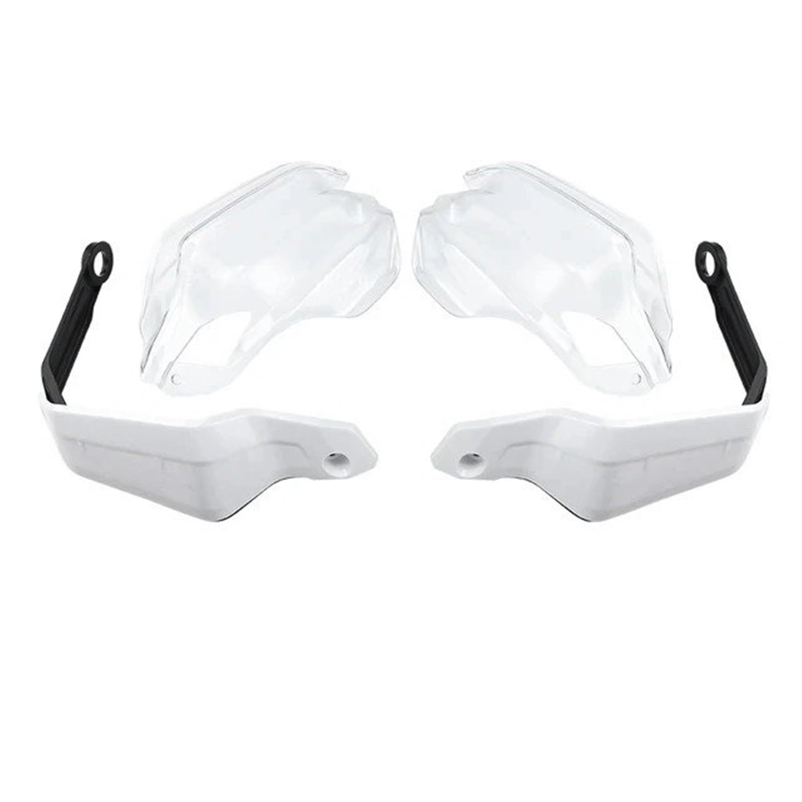 Motorrad-Handschutz Für Transalp XL 750 XL750 2023-2024 Motorrad Handprotektor Extensions Zubehör Handschutz Deflektoren Windschutzscheibe Stück Griffschutz Schild Motorrad(Set A - White TP) von DWTNMEX