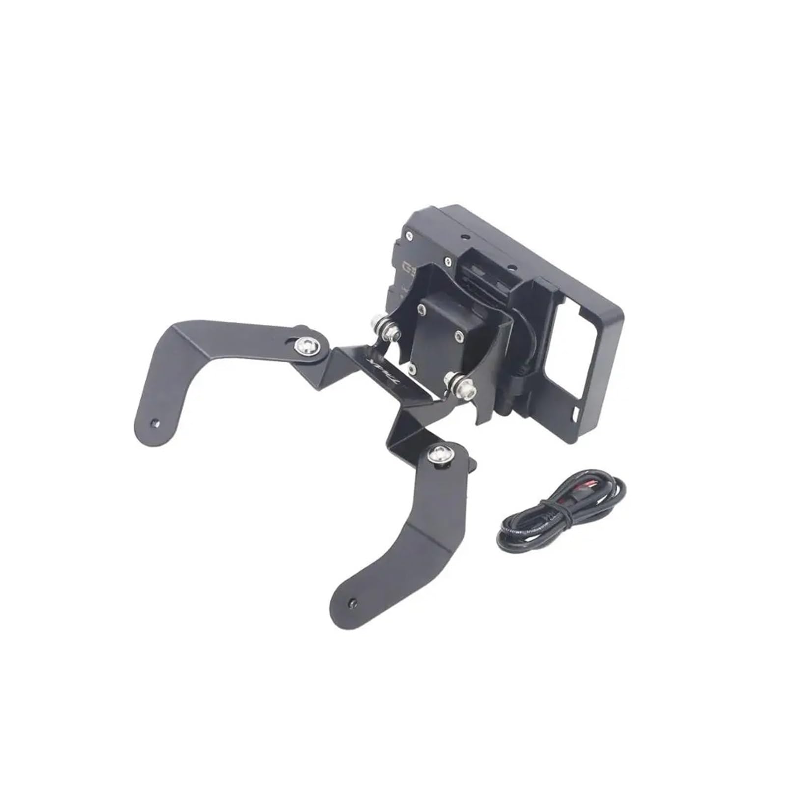 Motorrad Handy Halterung Für TMAX 530 2012-2016 Handyständer Navigationshalterung Halterung Montieren Smartphone GPS Halter Externes Zubehör Handyhalterung Fahrrad(USB and Bracket) von DWTNMEX