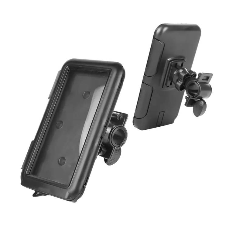 Motorrad Handy Halterung Motorrad Handy Halterung Lenker Telefon Halter 360 Grad Einstellbar Reiten Telefon Unterstützung Navigation Halter Handyhalterung Fahrrad(Handlebar) von DWTNMEX