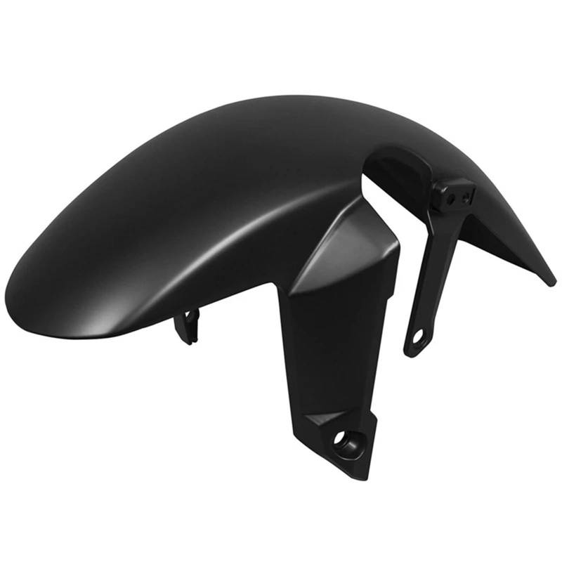 Motorrad Kotflügelschutzblech Für CB650R CBR650R 2019-2022 Motorrad Zubehör Vorderrad Hugger Fender Kotflügel Mud Splash Schutz Motorrad Kotflügel(Matt Black) von DWTNMEX