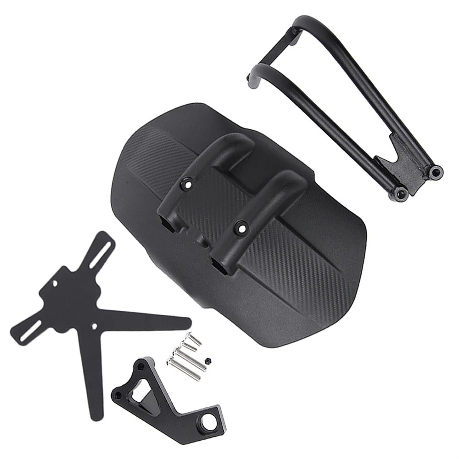 Motorrad Kotflügelschutzblech Für G310GS Für G310R 2017-2022 Motorrad License Halter Hinterrad Kotflügel Reifen Hugger Kotflügel Motorrad Kotflügel(Fender n Holder) von DWTNMEX