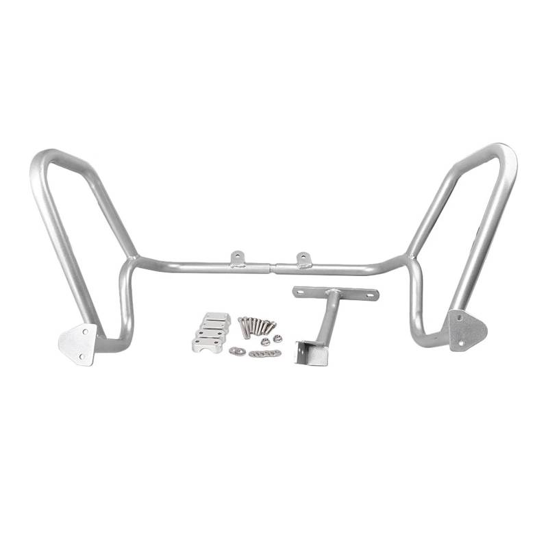 Motorrad Sturzbügel Für R1200GS R1200 GS 2013-2018 Motorrad Tankschutz Crash Bars Motor Stoßstange Schutz Schutzrahmen Teile Motorschutz Sturzbügel(Upper Bumper Silver) von DWTNMEX