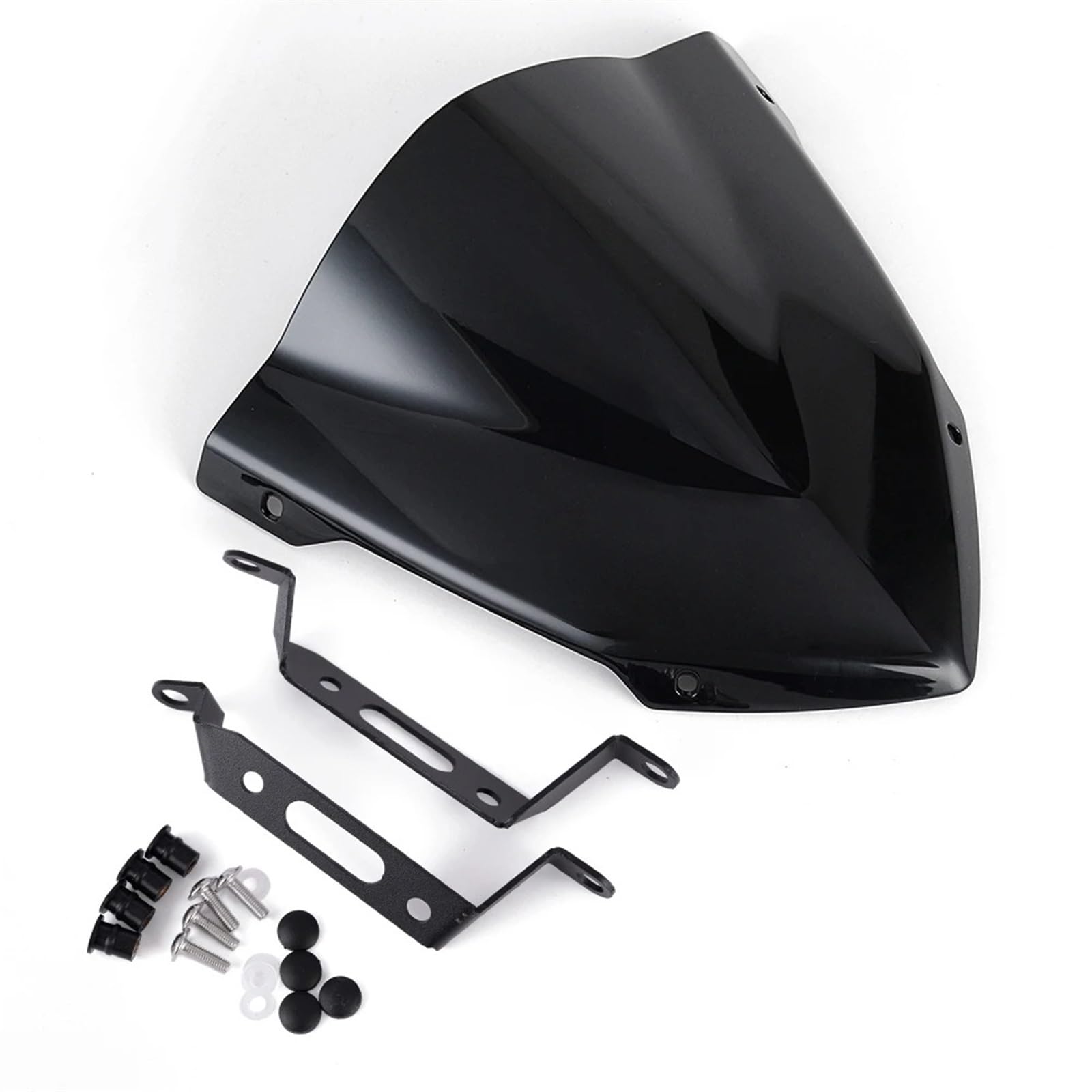 Motorrad-Windschutzscheibe Für MT-07 Für FZ-07 Für MT07 Für FZ07 MT FZ 07 2018 2019 2020 Windschutzscheibe Windschutzscheibe Motorrad Windschild(Smoke) von DWTNMEX