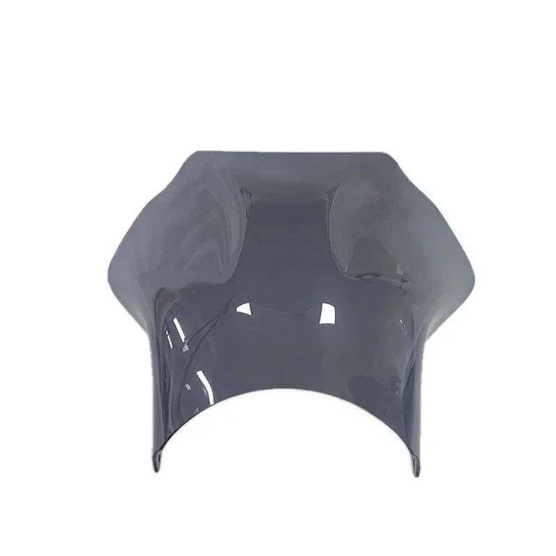 Motorrad-Windschutzscheibe Für Moto Für Guzzi V7 III Für Stone 750 Für Stone750 2017-2022 Frontscheibenabdeckung Windspoilerabweiser Windschutzscheibenschutz Spoiler Motorrad Windschild(Dark Gray) von DWTNMEX