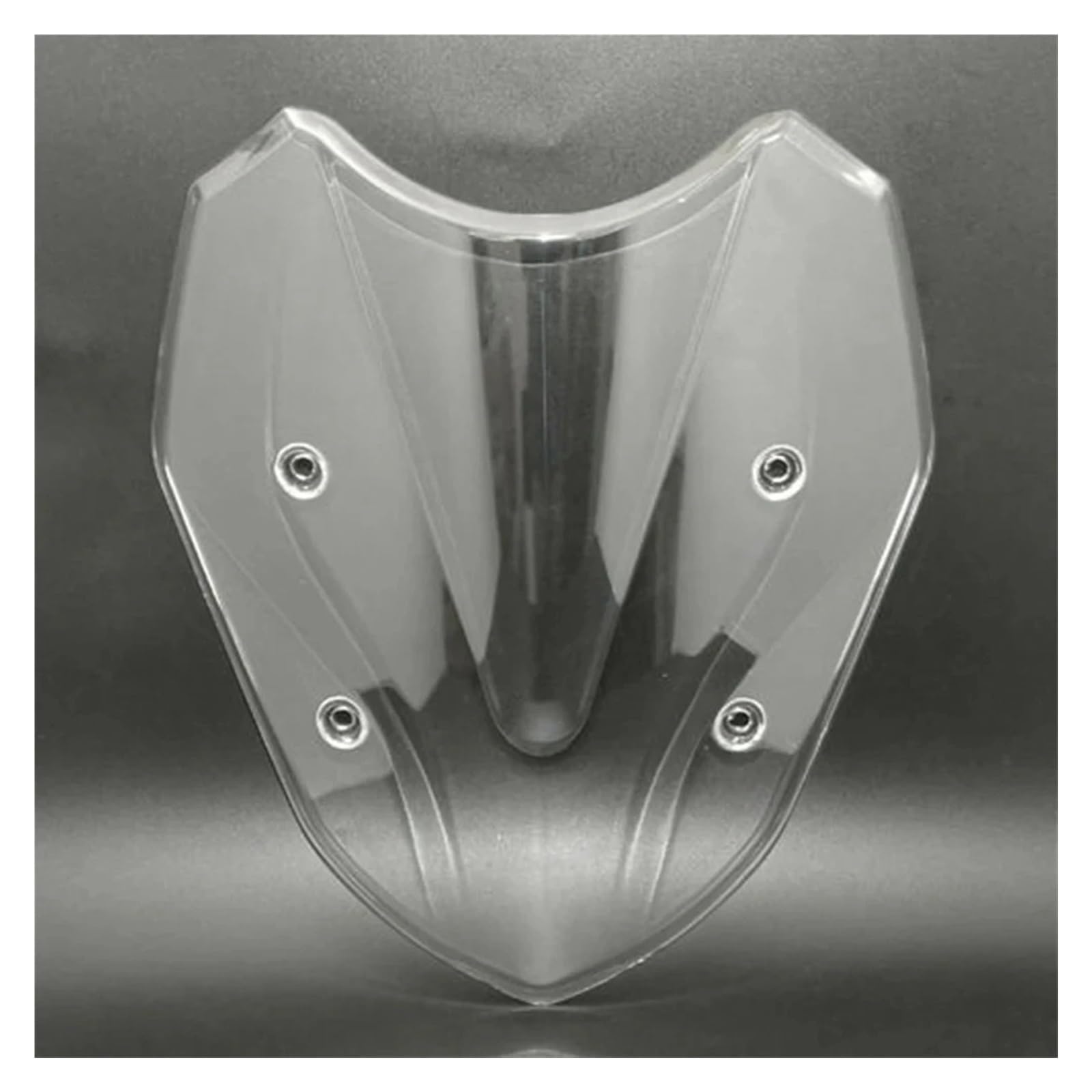 Motorrad-Windschutzscheibe Für S1000XR 2014-2019 Double Bubble Windschutzscheibe Windschutzscheibe Schild Bildschirm Motorrad Windschild(Transparent) von DWTNMEX