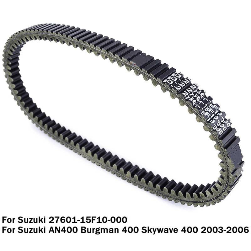 Motorräder Antriebsriemen Für Suzuki Für AN400 Für Burgman 400 1999-2002 Antriebsriemen 27601-05H10-000 27601-1 Roller Antriebsriemen(2003-2006) von DWTNMEX