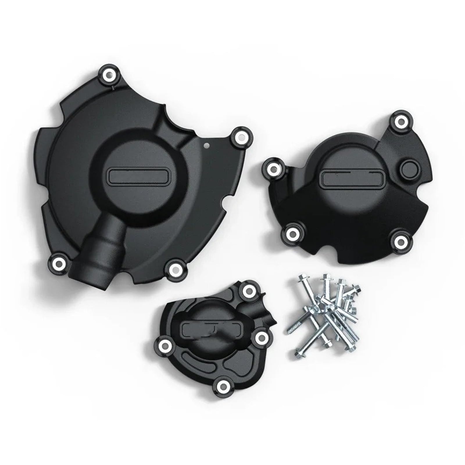 Schutzabdeckung Motorradmotoren Für MT10 Für MT-10 2015 2016 2017 2018 2019 2020 2021 2022 2023 Motorräder Motor Abdeckung Sekundäre Enginecover Set Schutz Motordeckel(1 Set-BK) von DWTNMEX