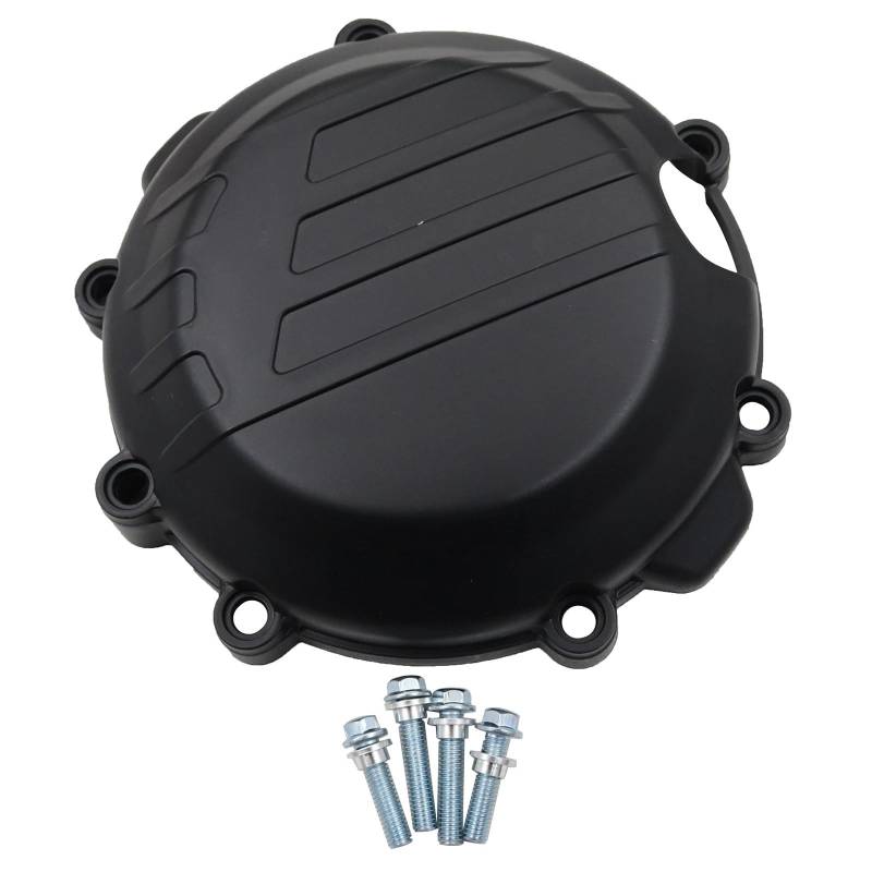 Schutzabdeckung Motorradmotoren Für TC TE TX 2017 2018 2019 Kunststoff Zündung Protector Kupplung Schutz Wasserpumpe Abdeckung Motordeckel(Black Clutch) von DWTNMEX