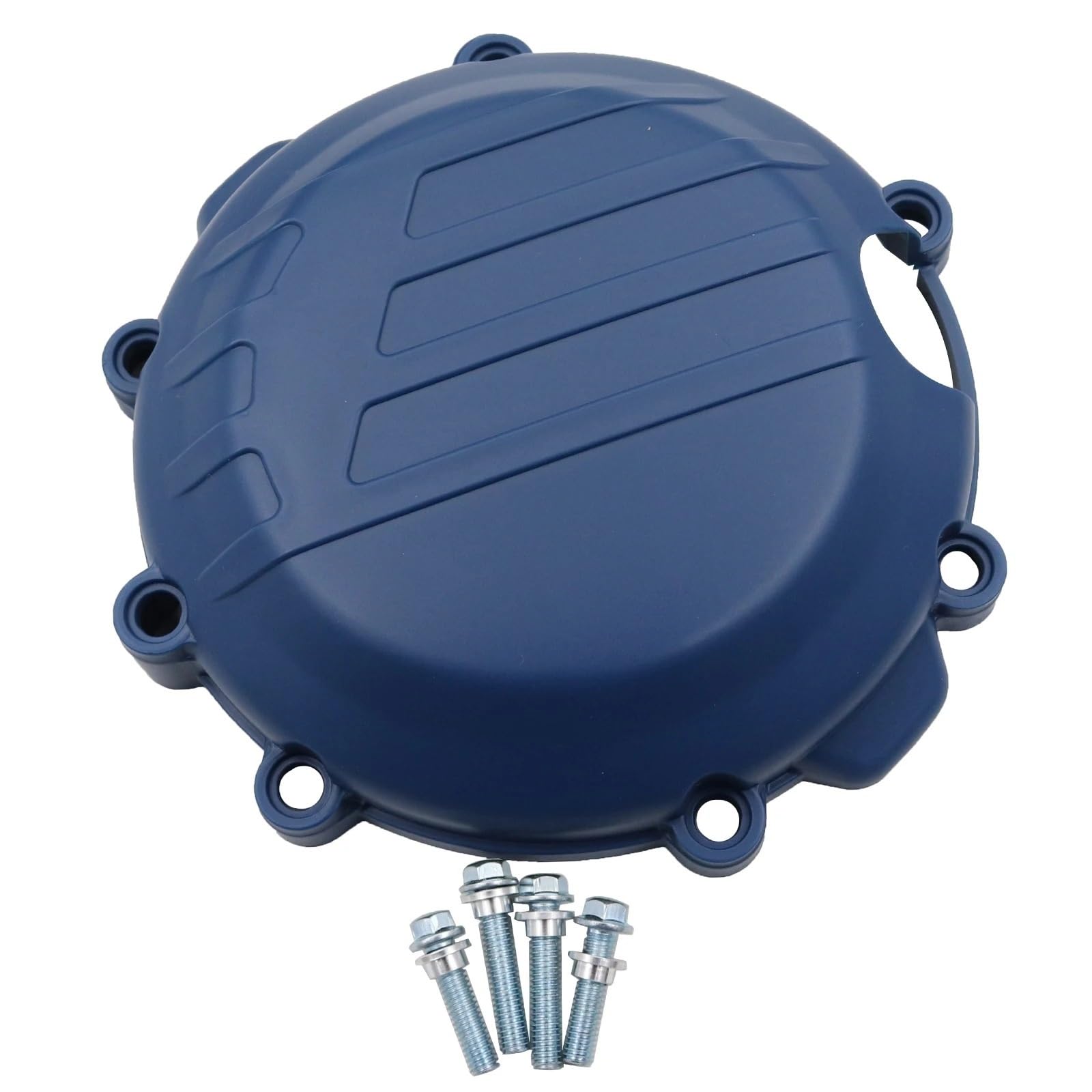 Schutzabdeckung Motorradmotoren Für TC TE TX 2017 2018 2019 Kunststoff Zündung Protector Kupplung Schutz Wasserpumpe Abdeckung Motordeckel(Blue Clutch) von DWTNMEX