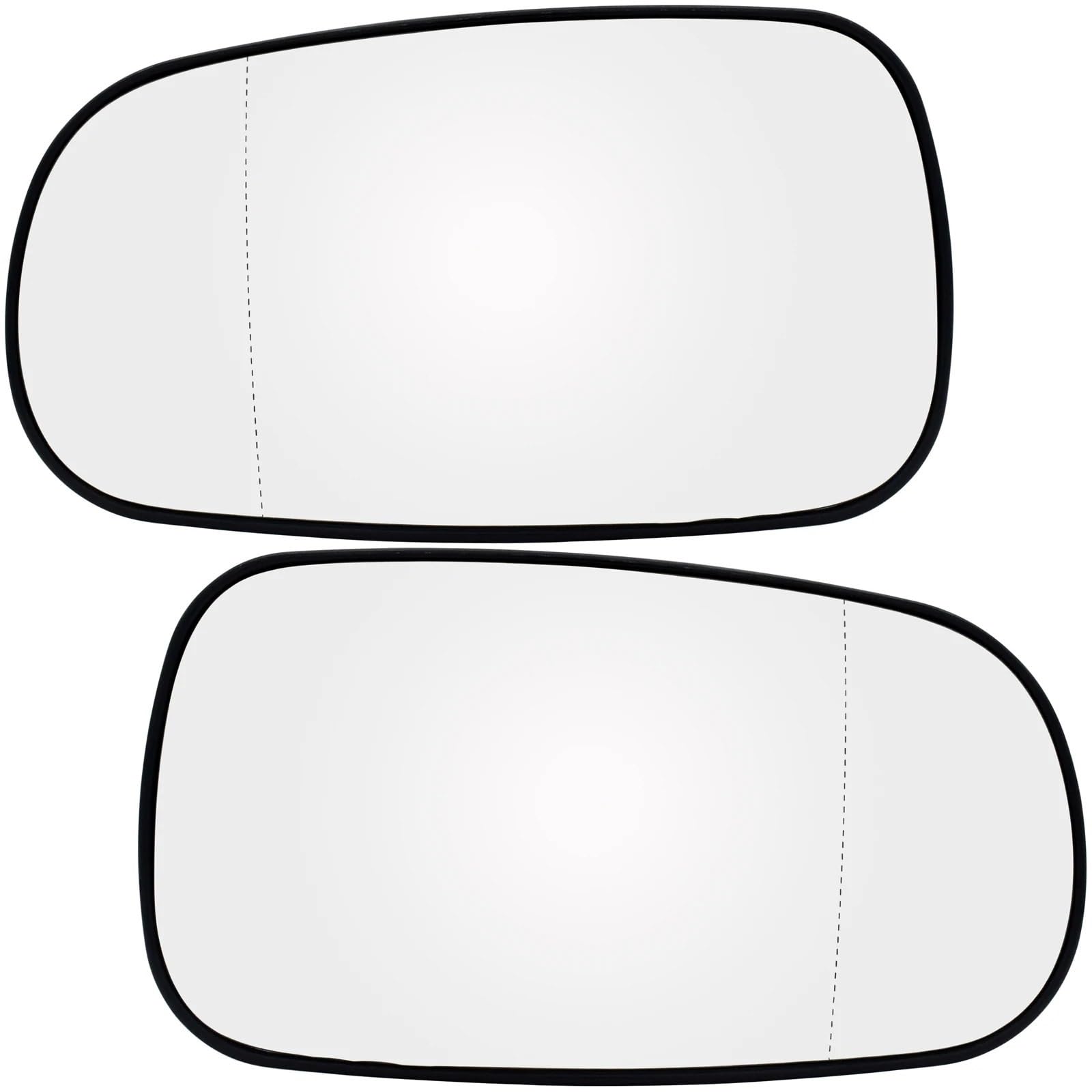 Seitenspiegelglas Für Saab 9-3 2005-2012 Kombi Links Rechts Fahrer Beifahrerseite Außenspiegel Glas Beheizte Weitwinkel Rückansicht Platte Türspiegelglas(Left and Right) von DWTNMEX