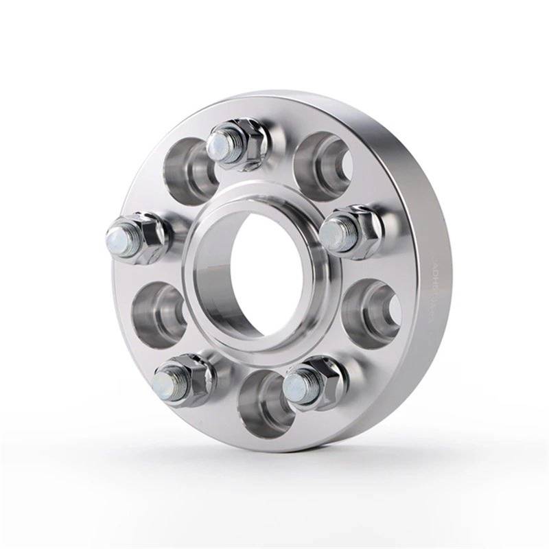 Spurverbreiterungen 1 Stück PCD 5x112 CB 57,1mm Rad Spacer Adapter Geschmiedet Aluminium Legierung Raddistanzscheiben(1PC 25mm Silver B) von DWTNMEX