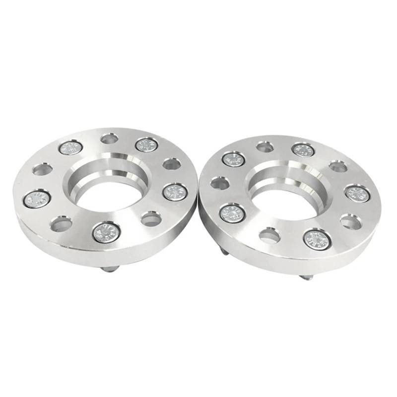 Spurverbreiterungen 4 Stücke Auto Spurverbreiterungen Adapter Dichtung Nabenzentrierte Radadapter 5X114.3 64,1 Mm CB 15 Mm Dicker Abstandshalter Raddistanzscheiben von DWTNMEX