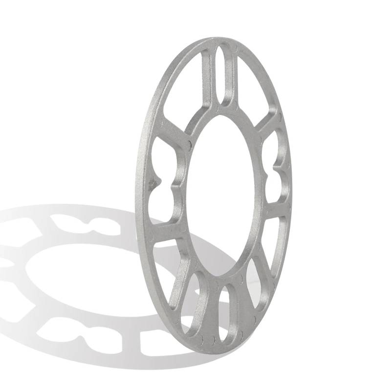 Spurverbreiterungen 4 Stücke Universal 10mm Auto Spurverbreiterungen Distanzscheiben Platte Adapter Felgenabstandshalter 4/5 Bolzenösen 4X100 4X114,3 5X100 5X114,3 5X112 Raddistanzscheiben von DWTNMEX