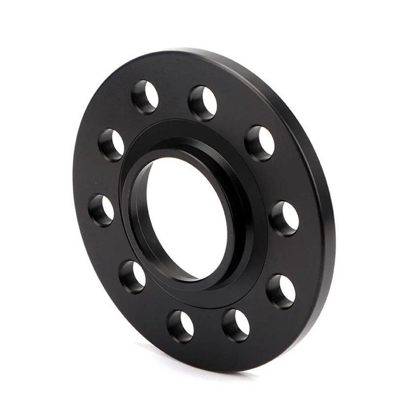 Spurverbreiterungen Für Dodge Für Auto 2 Stück 3/5/8/12/15/20mm PCD 5x115 CB: 71,6mm Aluminium Rad Spacer Raddistanzscheiben(2PCS 12mm Black) von DWTNMEX