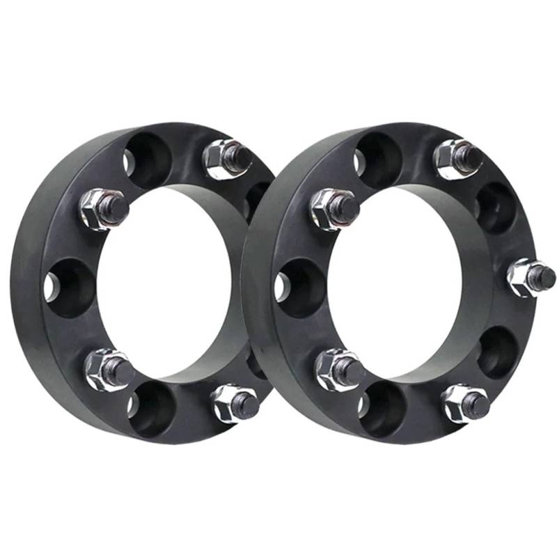 Spurverbreiterungen Für Suzuki Für Jimny Für Sierra 2 Stücke PCD 5x139,7 CB 108mm Aluminium Legierung Hubcentric Rad Spacer Adapter Raddistanzscheiben(2PCS Black 35mm) von DWTNMEX