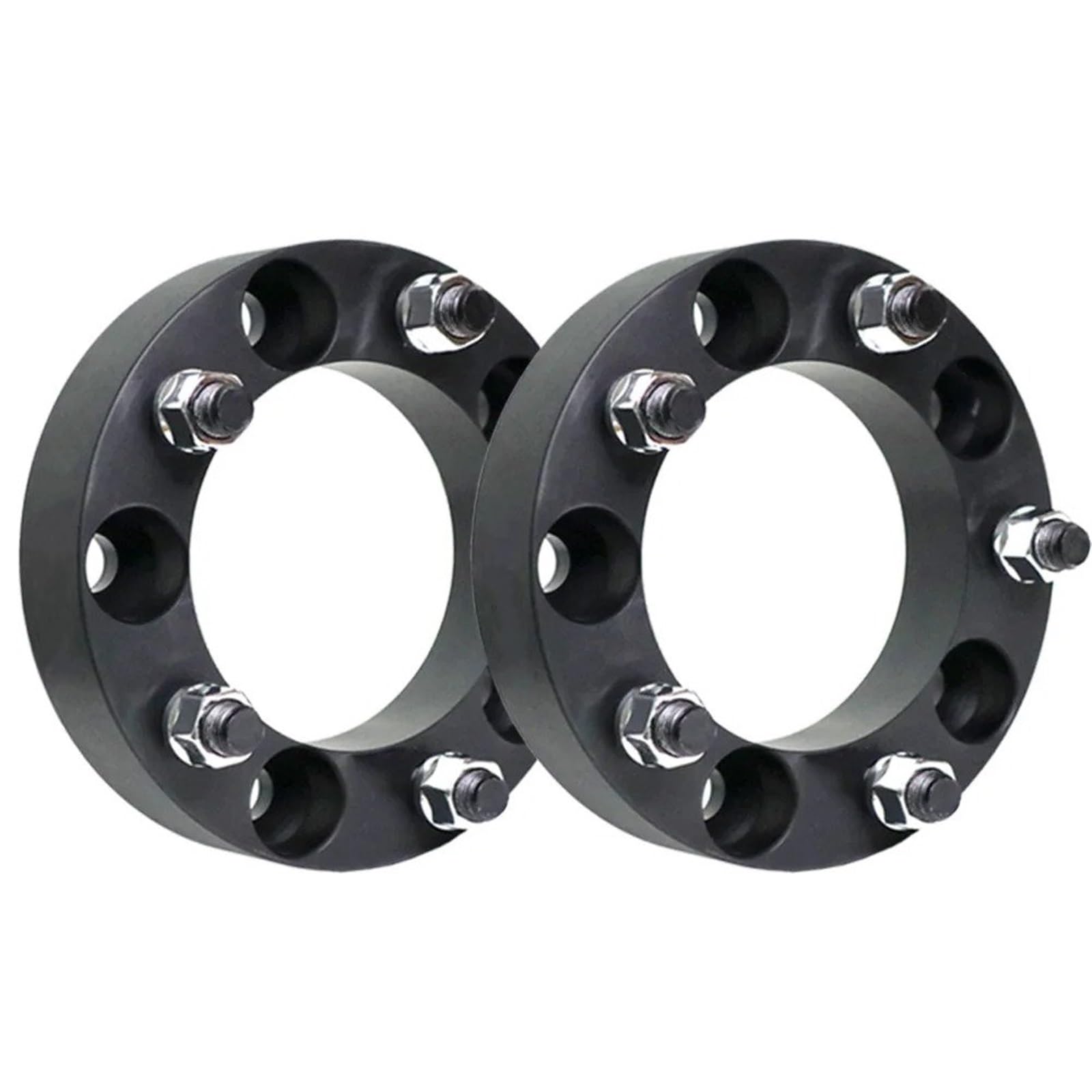 Spurverbreiterungen Für Suzuki Für Jimny Für Sierra 2 Stücke PCD 5x139,7 CB 108mm Aluminium Legierung Hubcentric Rad Spacer Adapter Raddistanzscheiben(2PCS Black 40mm) von DWTNMEX