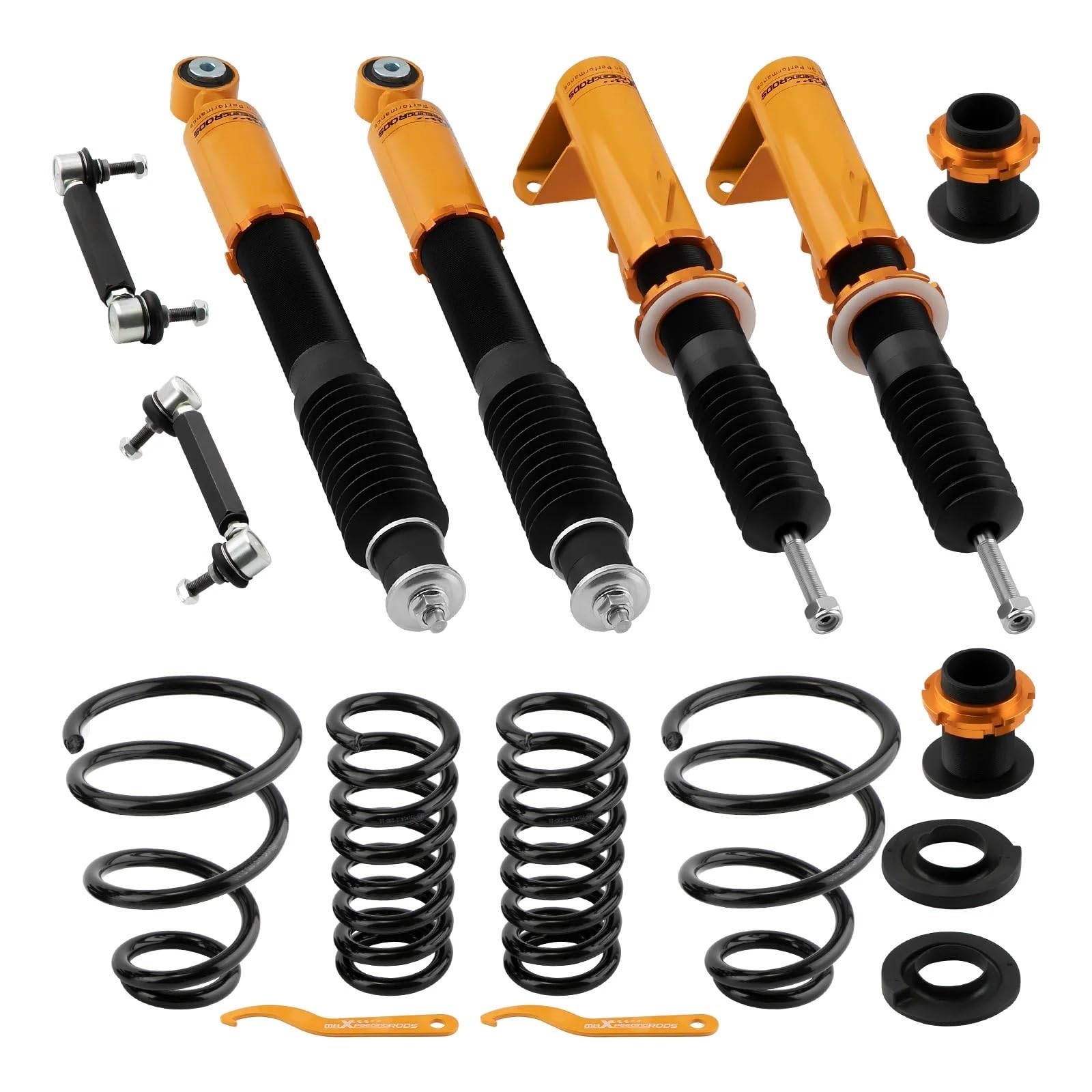 Stoßdämpferdämpfer Für Benz Für CLK C209 Für Coupe 2002-2010 Für RWD Gewindefahrwerk Suspension Stoßdämpfer Einstellbare Gewindefahrwerk Suspension Kit Stoßdämpfer Federbein von DWTNMEX