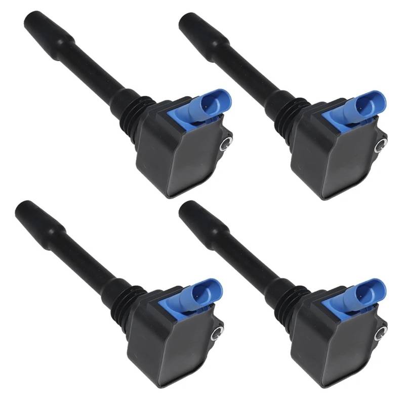 Zündspule Auto Für FIAT Für 500L 500X Zubehör 55270223 Zündspulen Verteilerzündspule(4pcs) von DWTNMEX