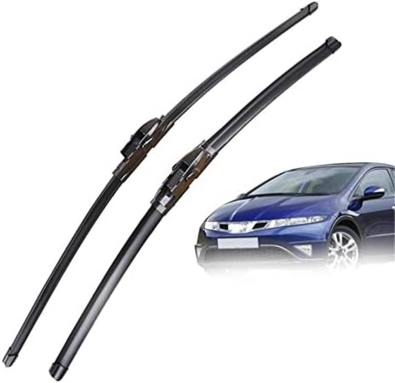 26" 23" Autofenster-Frontscheibenwischerblätter-Set, für Honda, für Civic 8 Schrägheck 2005 2006 2007 2008 2009 2010 2011 Scheibenwischer von DXANC