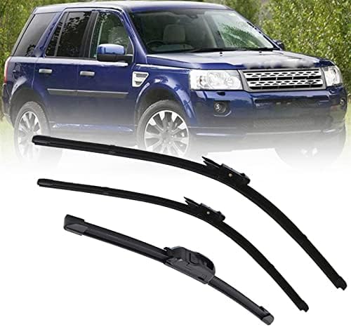 Scheibenwischer Auto-Front- und Heckscheiben-Scheibenwischerblätter, für Land Rover, für Freelander 2 2006 2007 2008 2009 2010 2011 2012 2013 2014 von DXANC