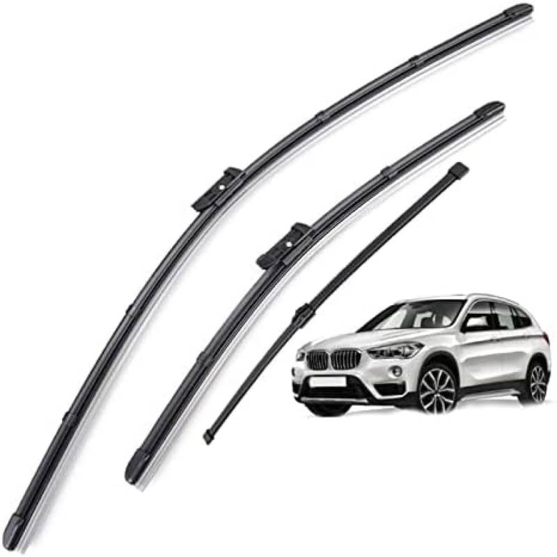 Scheibenwischer-Set für vorne und hinten, für BMW X1 F48 2015–2020, 2019, 2018, 2017, 2016 von DXANC